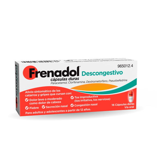 FRENADOL PS 16 CAPSULAS