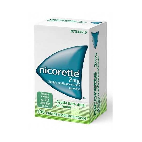 NICORETTE 2 MG 105 CHICLES