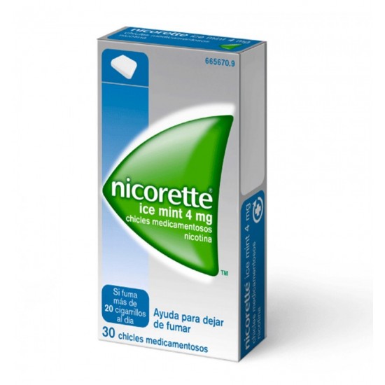 NICORETTE 2 MG 30 CHICLES