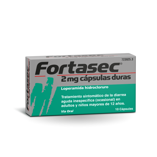 FORTASEC 2 MG 10 CAPSULAS