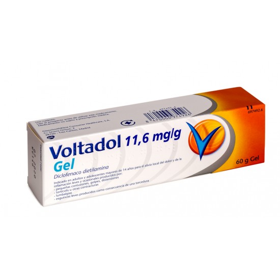 VOLTADOL GEL 11.6MG/G 60 G